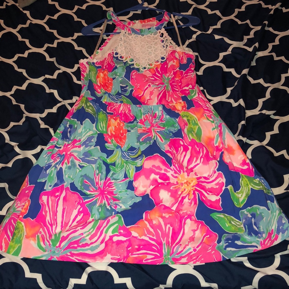 VGUC Kinley Dress Jungle Utopia Lilly Pulitzer